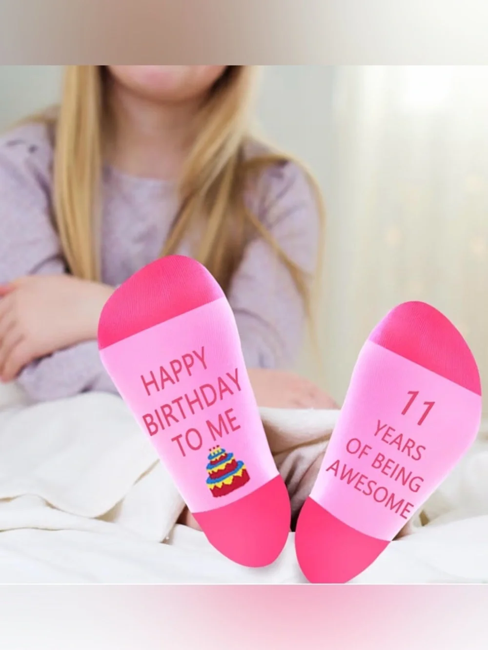 Pink 11th Birthday Party Gift Set - Pink Birthday Accessories